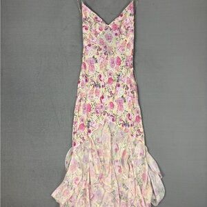 For Love And Lemons Elea Floral Maxi Dress